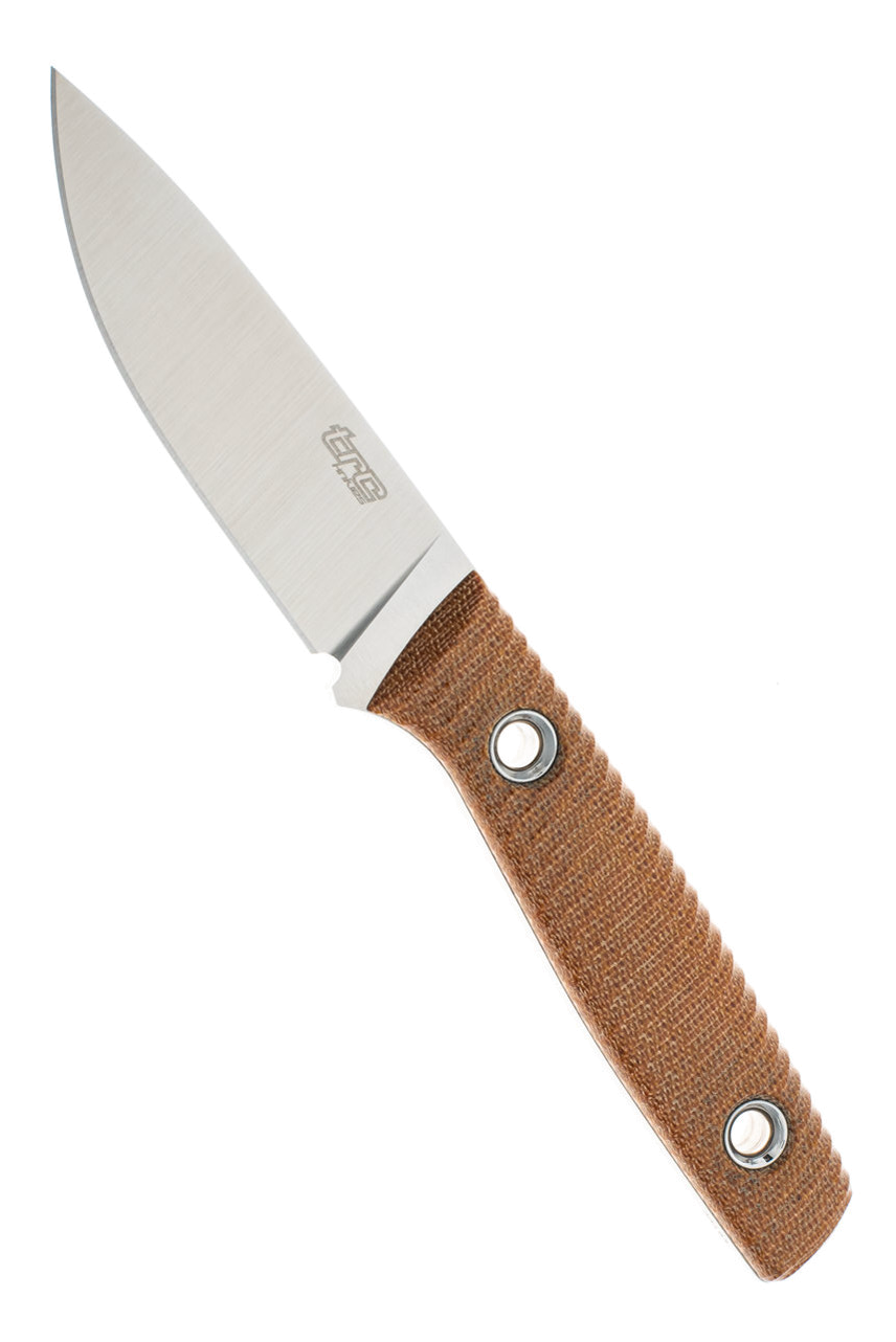 product image for TRC Classic Freedom Natural Canvas Full Flat Grind Knife