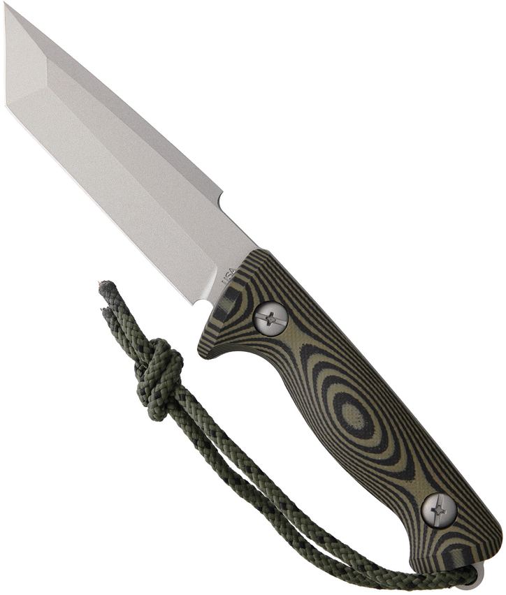 product image for Treeman Combat Knives 19 Delta Green Black G10 Handle 4.5" Blade