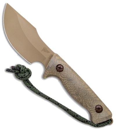 product image for Treeman Combat Path Finder Fixed Blade Green Micarta