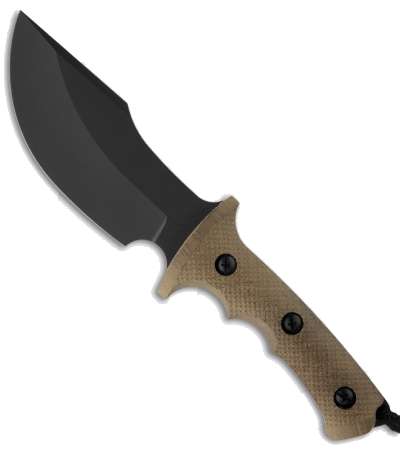 product image for Treeman Knives The Beast Tan Micarta Fixed Blade Knife