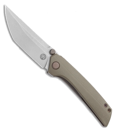 product image for Tuff Prospect-V OD Green G-10 Nitro-V Steel Darkwash Blade
