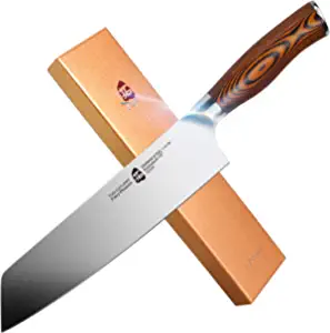 product image for TUO Fiery Phoenix Kiritsuke Knife High Carbon German Stainless Steel 8.5 Inch