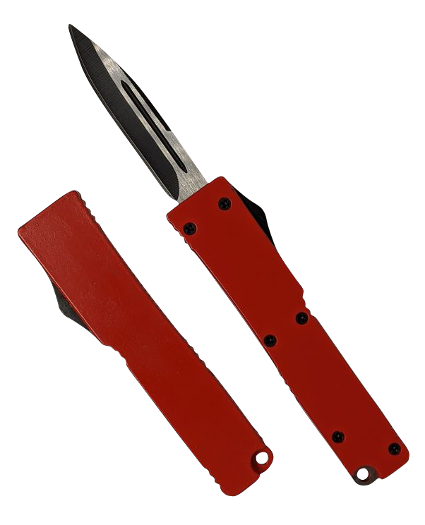 product image for Unbranded Red Mini OTF Automatic Knife PS 5888 GY