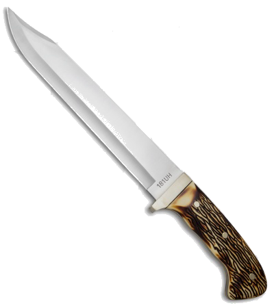 product image for Uncle Henry Large Bowie Fixed Blade Knife Satin Finish - Model 9 8