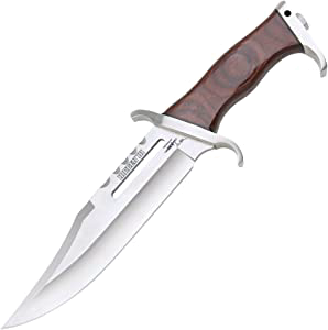 product image for United Cutlery Gil Hibben III Fighter Fixed Blade Knife with Dark Brown Wood Handles