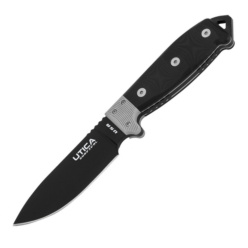 product image for Utica Stealth IV Black Fixed Blade 5