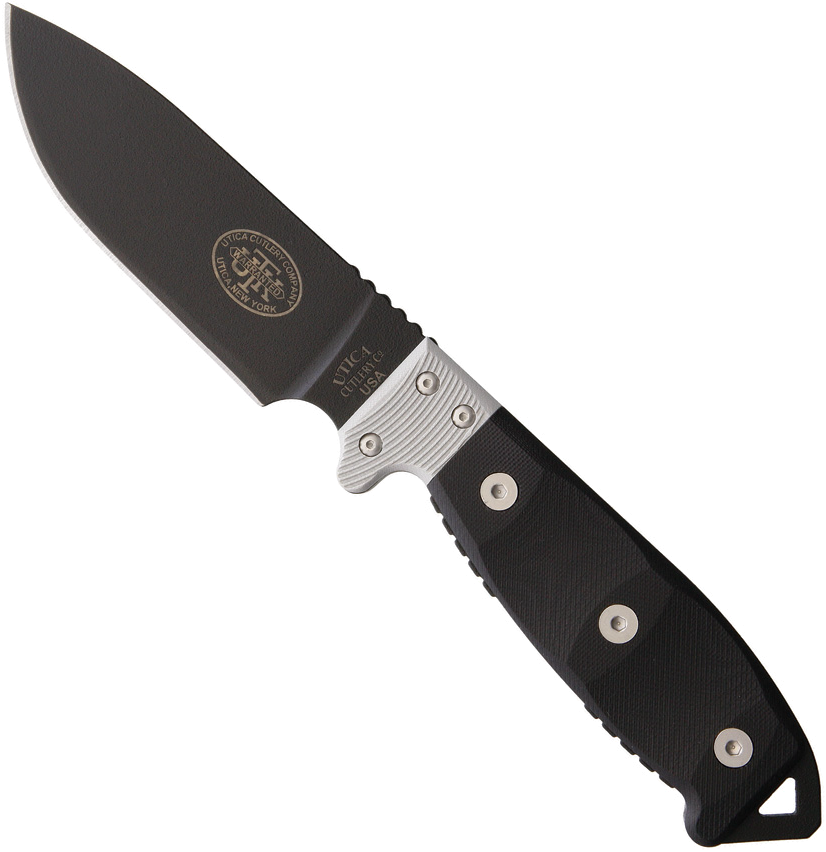 product image for Utica Black Fixed Blade Model 4.5