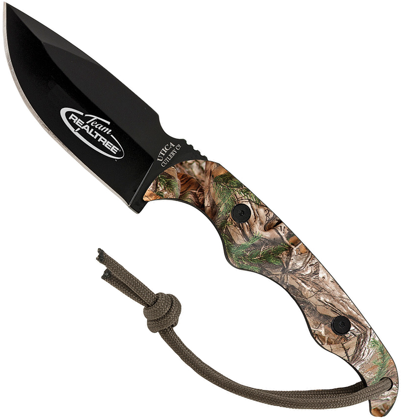 product image for Utica Black Realtree Xtra Neck Knife 3