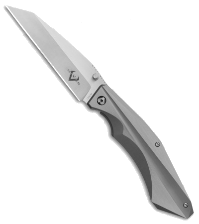 product image for V-Nives Ti-Sportster Gray Titanium Frame Lock Knife V-03 TIP