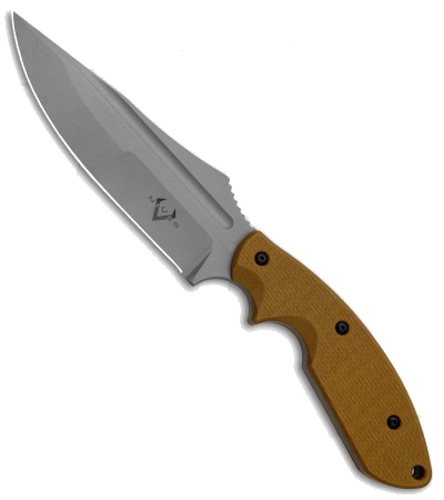 product image for V-Nives Frontier Survivor Coyote Snow G-10 Fixed Blade Knife