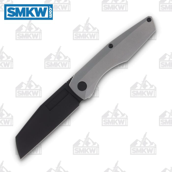 product image for Vero Engineering Axon Mini Black DLC Stonewash M390 Folding Knife