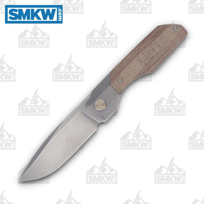 product image for Vero-Engineering Synapse Natural Micarta Folding Knife