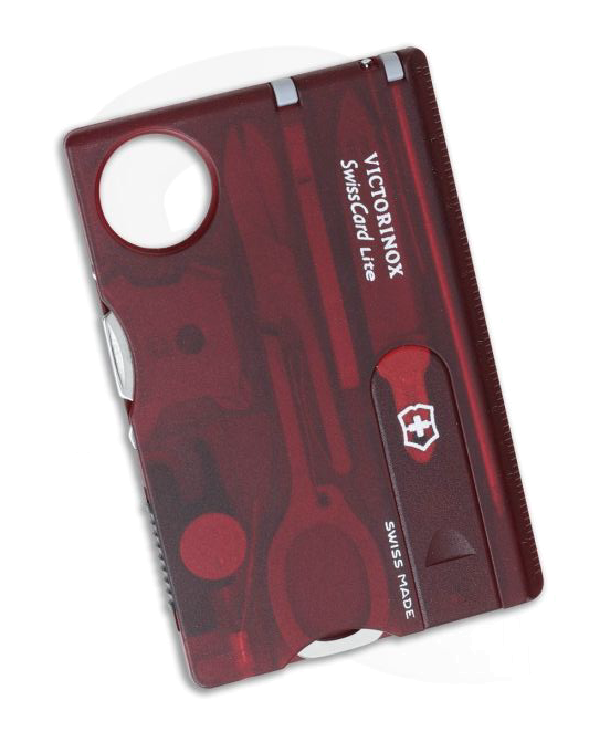 product image for Victorinox Swiss Card Lite Ruby Red 0.7300.T