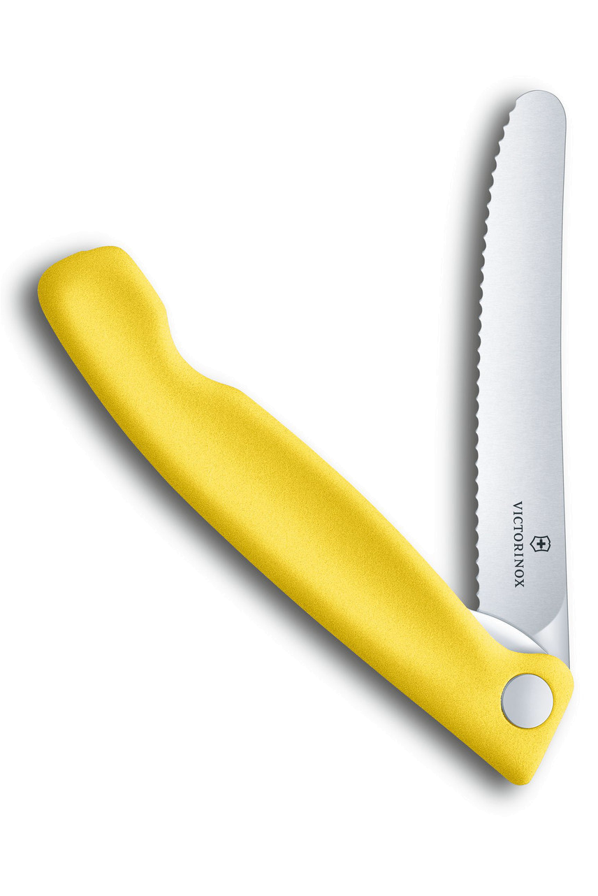 Swiss Classic 4.3 Foldable Serrated Paring Knife by Victorinox at