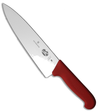 Victorinox Red Fibrox Chef's Knife VN 5206120