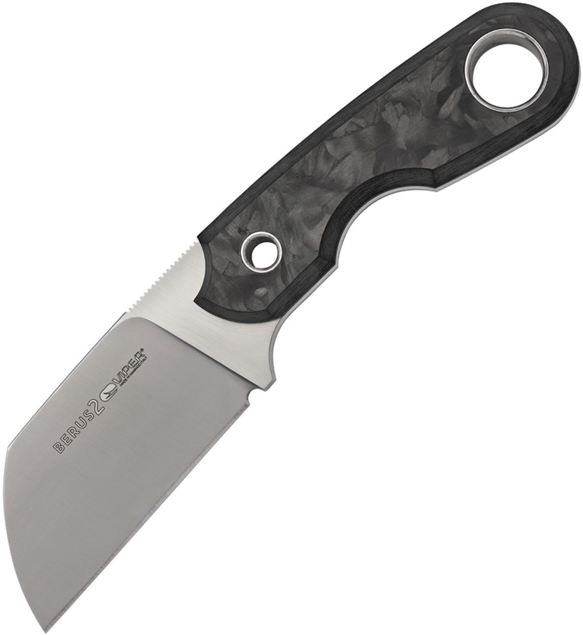 Viper Berus 2 Marbled Carbon Fiber Fixed Blade - Model CF 2.5