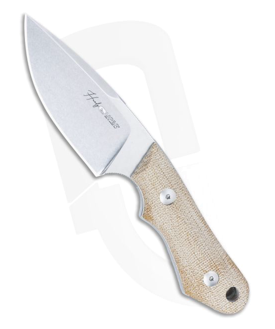 Viper VT 4040 CN Natural Micarta Fixed Blade Stonewash Magnacut product image