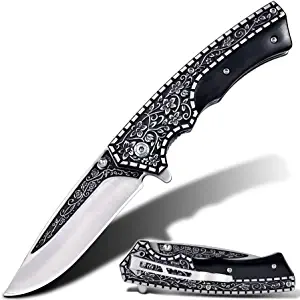 product image for Vividstill Folding Knife EDC Outdoor Camping Hunting Knife