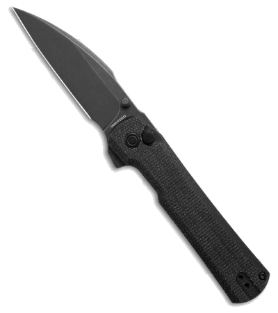 product image for Vosteed Valkyrie Black Micarta Button Lock Knife