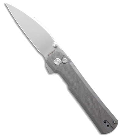 product image for Vosteed Valkyrie Gray G10 Button Lock Knife