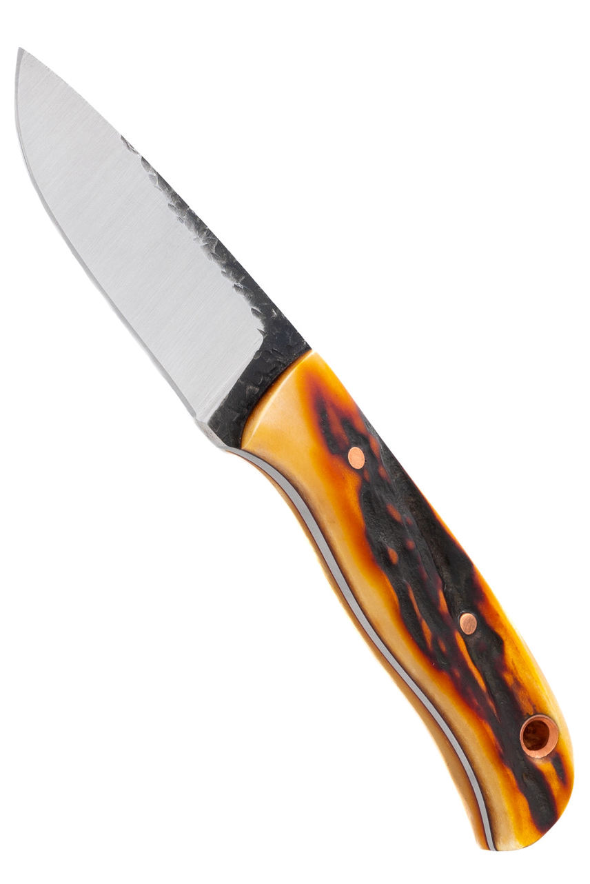 product image for W-A-Surls-Custom Balus Amber Sambar Stag with Red Liners and Copper Pins
