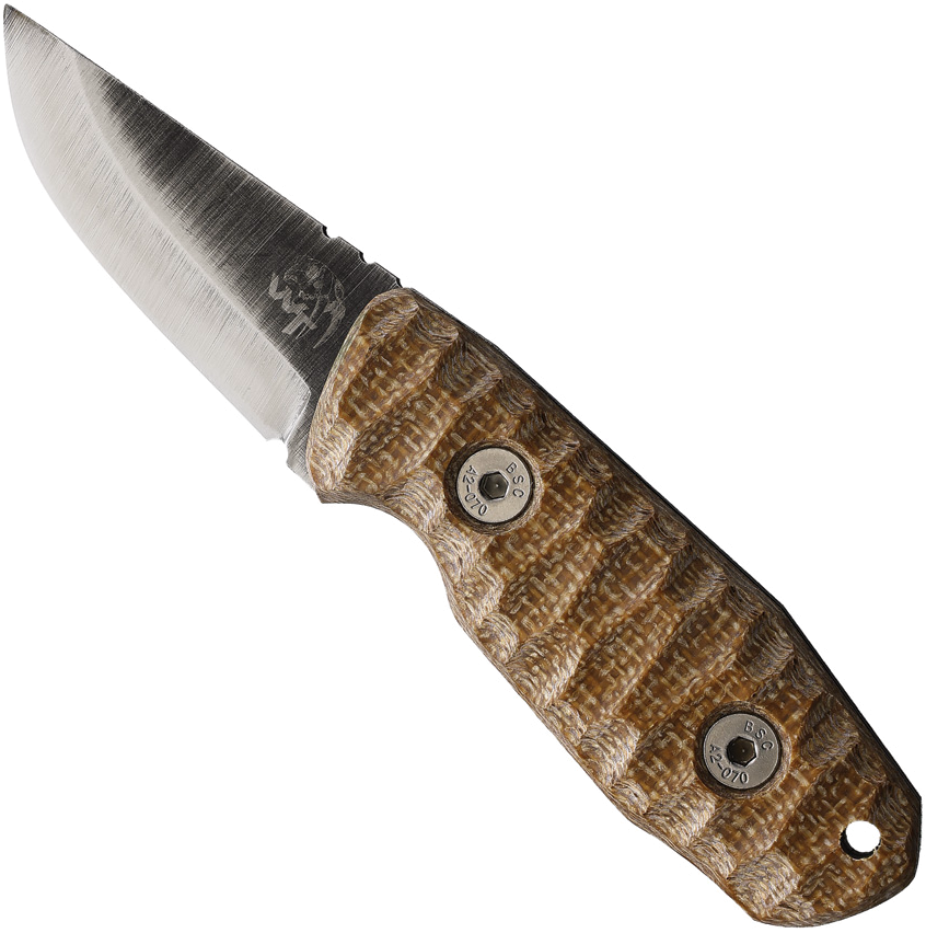 product image for Wander Tactical Menoceras Small Fixed Blade Black Handle 2.5"