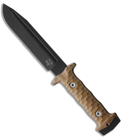 product image for Wander Tactical Centuria Fixed Blade Knife Desert Tan Micarta D2 Steel