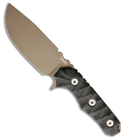 product image for Wander Tactical Lynx D2 Black Micarta WTK 03