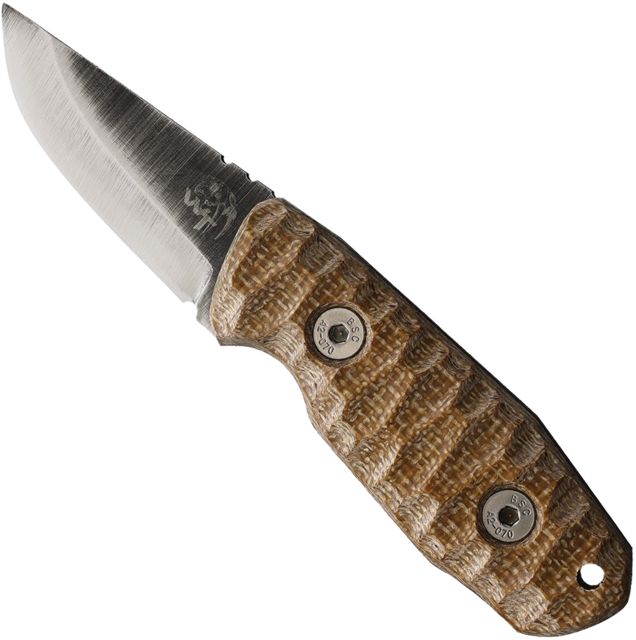 product image for Wander Tactical Menoceras D2 Steel Micarta Handle Fixed Blade Knife WTK 206