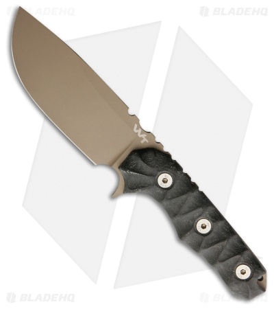 product image for Wander Tactical Lynx Fixed Blade Knife Black Micarta