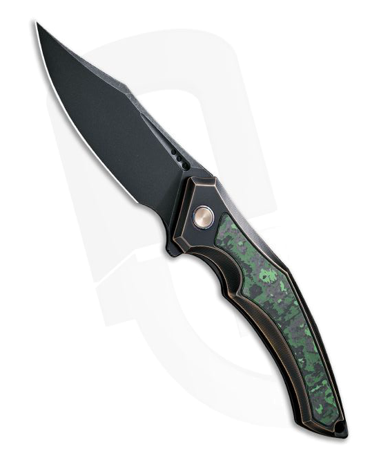 WE Knife Orpheus Black Fat Carbon Titanium CPM-20CV WE 23009