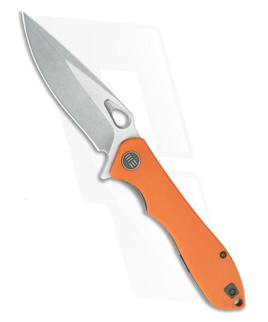 WE Knife 715 Ignition Flipper Orange G-10 Two Tone VG-10