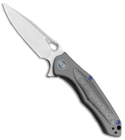 product image for WE Knife Co Vapor Gray Titanium Carbon Fiber CPM-S35VN 804D