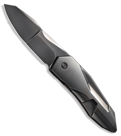 product image for WE Knife Co Cecchini Solid Gray Ti Frame Lock Knife