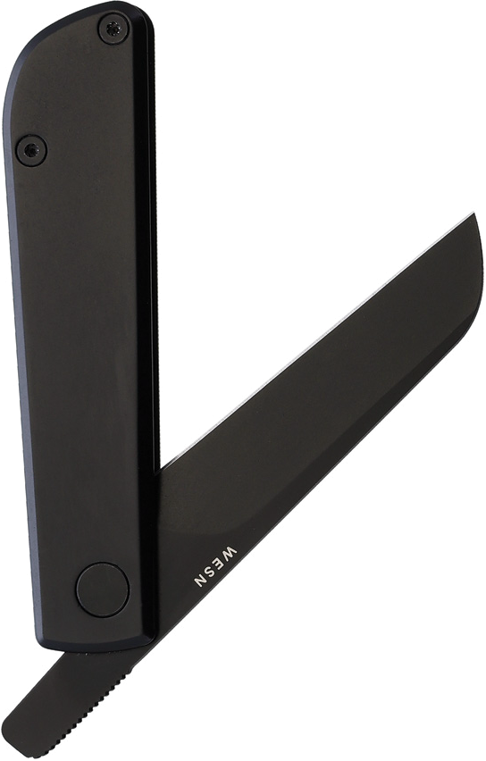product image for Wesn-Goods Black Samla Folder Titanium 2.5" Blade