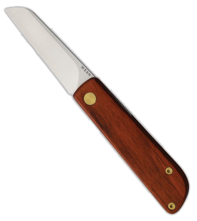 product image for Wesn Goods Samla Rosewood Friction Folder Knife 2.45" Satin Sandvik 12C27