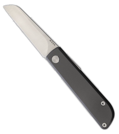 Wesn Goods Samla Gray Titanium Friction Folder Knife