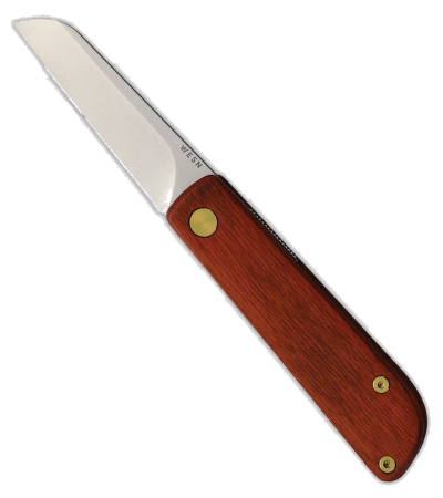 product image for Wesn-Goods Samla Rosewood Friction Folder Knife Satin Bohler M390