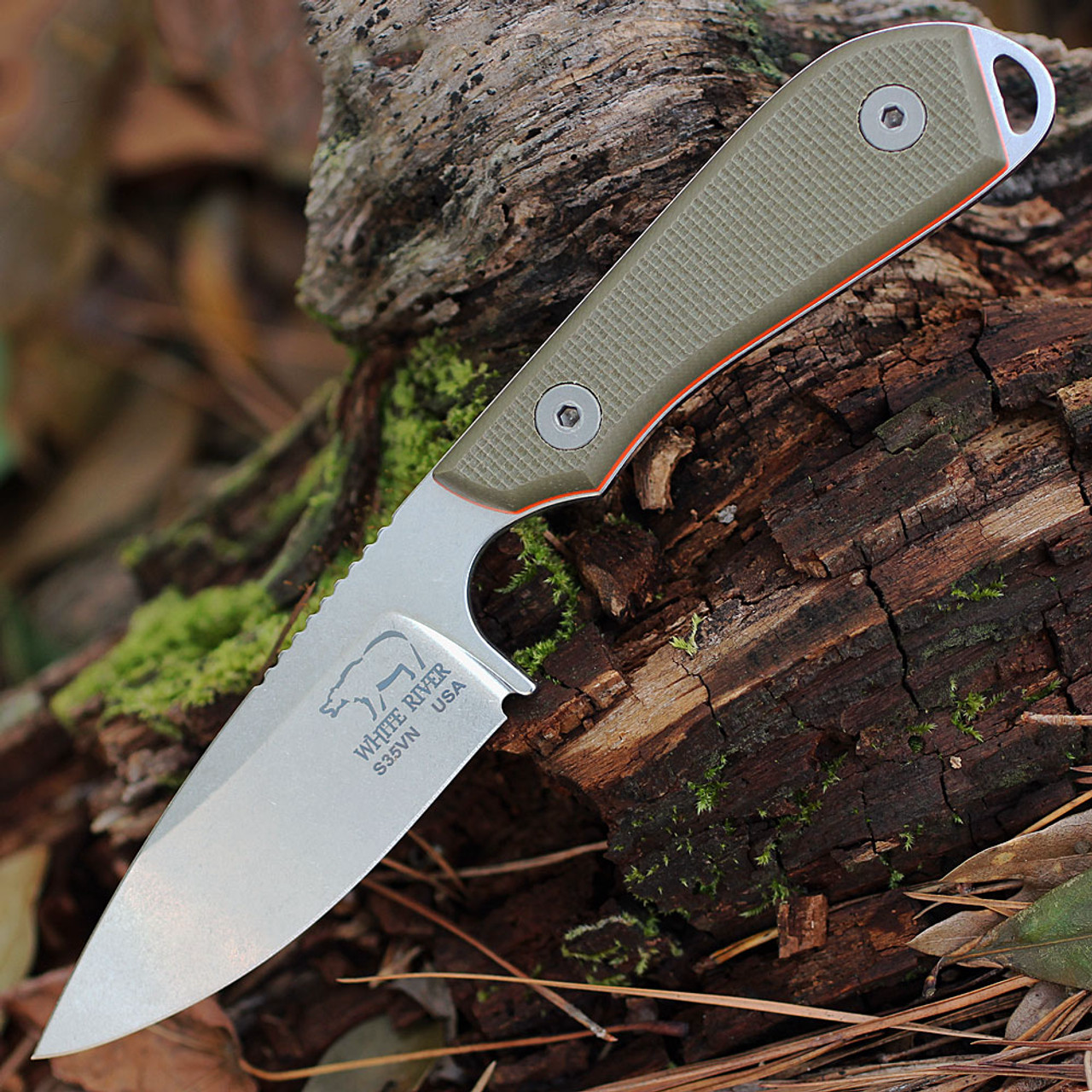product image for White River Knife & Tool Backpacker Black Paracord WRM1