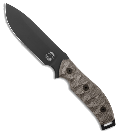 product image for White River Knives GTI 4.5 Black OD Green Micarta