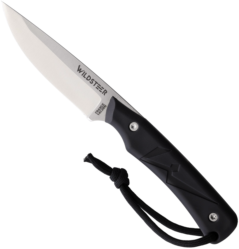 product image for Wild Steer TROLL 3.38" Black 14C28N Sandvik Stainless Fixed Blade
