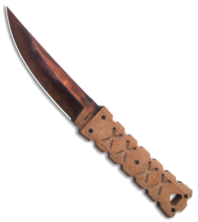 product image for Williams Blade Design SZK Natural Canvas Micarta Apocalyptic SZK 003