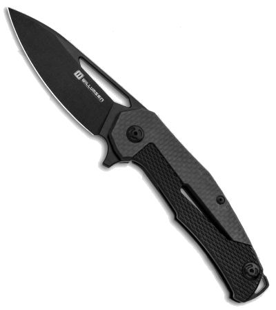 product image for Willumsen Copenhagen Chibs Black Ti CF Flipper Knife
