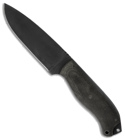Winkler Knives Black Bushcraft Knife 52-100 Carbon Steel product image