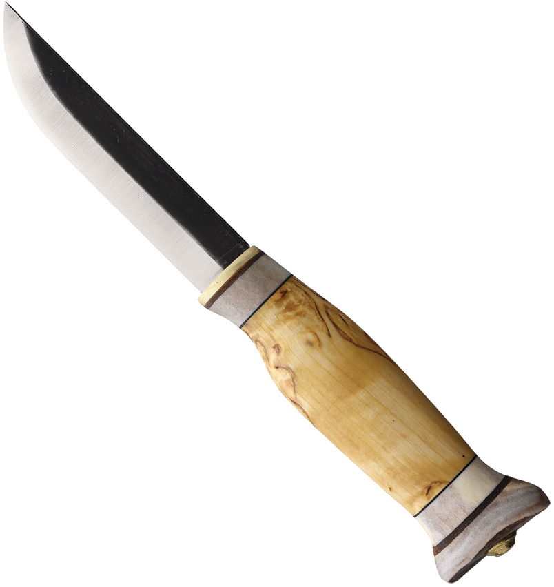 product image for Wood-Jewel Vuolu 10 Fixed Blade Curly Birch 4"