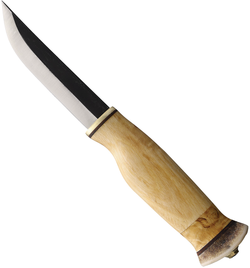 product image for Wood-Jewel Curly Birch 3.63" Fixed Blade Knife