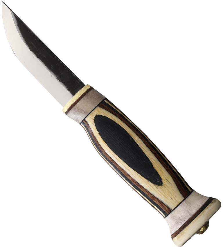 product image for Wood-Jewel Zebra Wood Handle Fixed Blade Knife 3