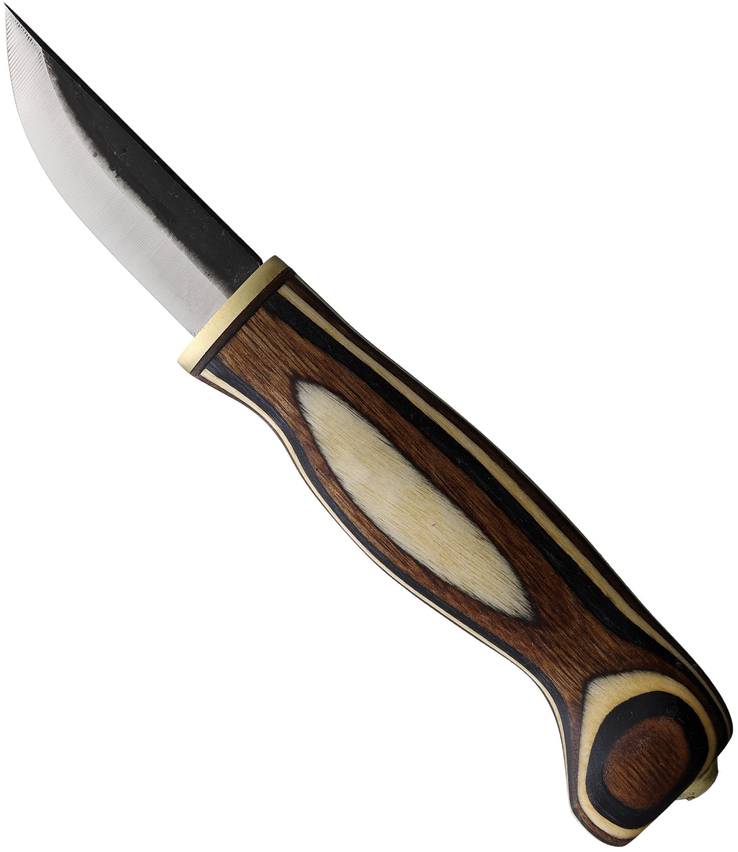 product image for Wood-Jewel Zebra Wood Fixed Blade 2.38" Knife