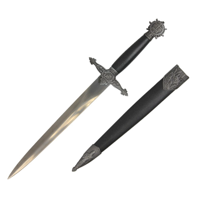 product image for Wuu-Jau Medieval Dagger Knights Templar Knife with Scabbard
