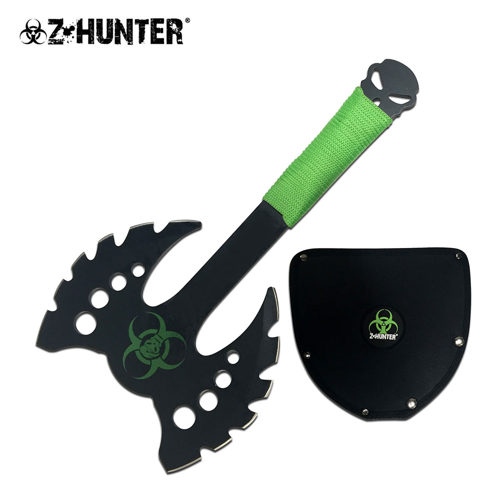 product image for Z-Hunter Green Throwing Axe ZB-12